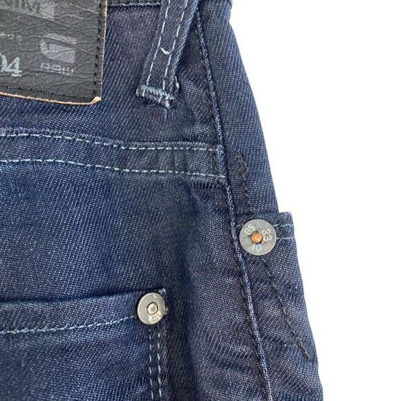 G STAR Raw Men's GS 01 Heller Super Slim Dark Wash Indigo Jeans US 28 X 32 - Picture 7 of 14